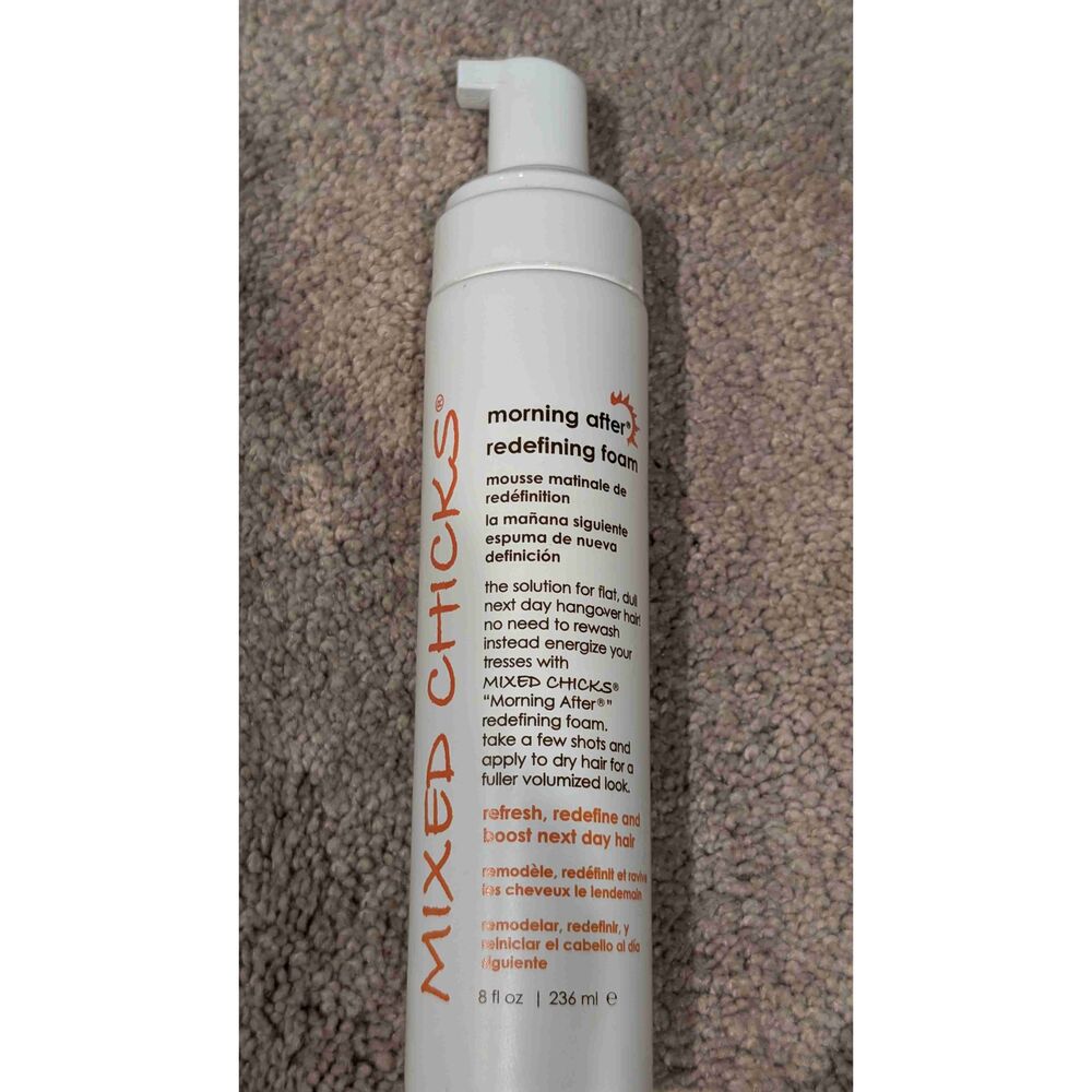 Mixed Chicks Redefining Foam 8 Fl Oz Moisturizing Pump Hair Product